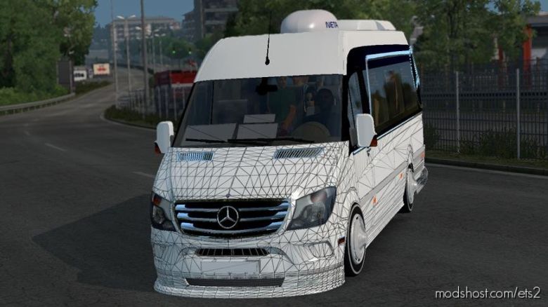 Mercedes Benz Sprinter 2017 Dolmus – V1R20 [1.36] for Euro Truck Simulator 2