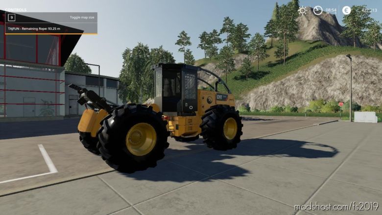 Caterpillar 535D Winch Skidder for Farming Simulator 2019
