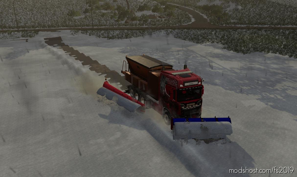 Scania NG SnowReady V2.0 FS19 Truck Mod - ModsHost