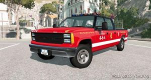 BeamNG Car Mod: Gavril D-Series Chicago Fire Department (Featured)