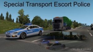 Special Transport Escort Police [1.36.X] for Euro Truck Simulator 2
