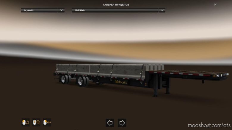 Fontaine Velocity V07.01.20 [1.36.X] for American Truck Simulator