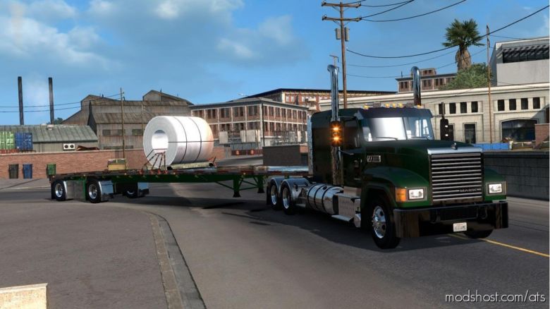 Custom Wilson Flatbed Ownable [1.36.X] for American Truck Simulator