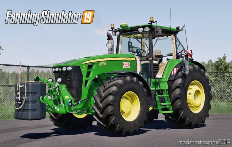 John Deere 8030 Series V3.0 for Farming Simulator 2019