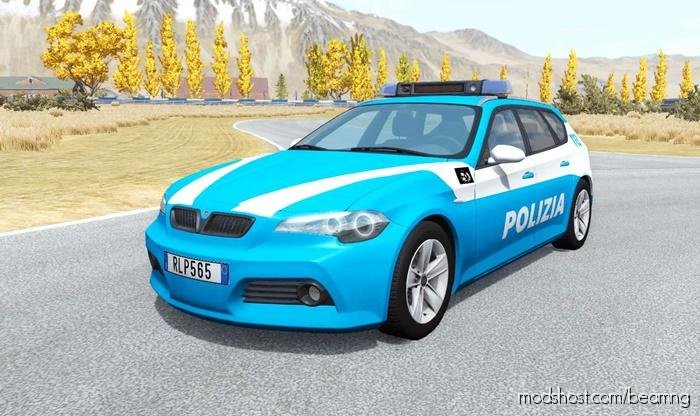 BeamNG Car Mod: ETK 800-Series Police V1.4 (Featured)
