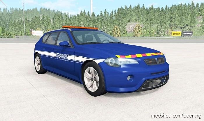 BeamNG Car Mod: ETK 800-Series Gendarmerie (Featured)