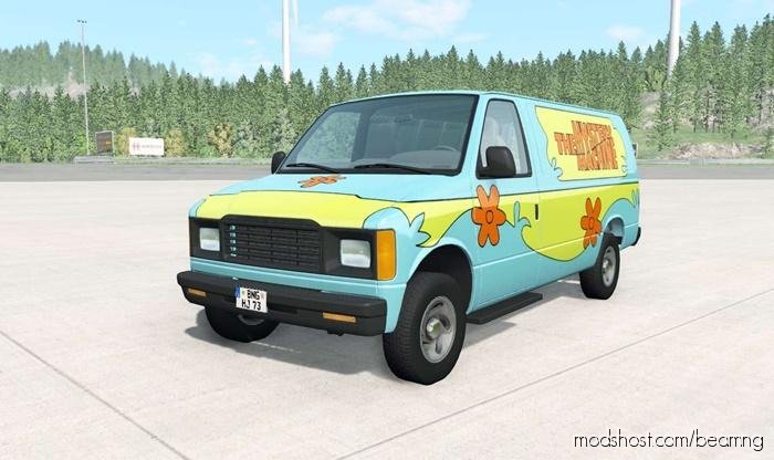 Gavril H-Series The Mystery Machine for BeamNG.drive
