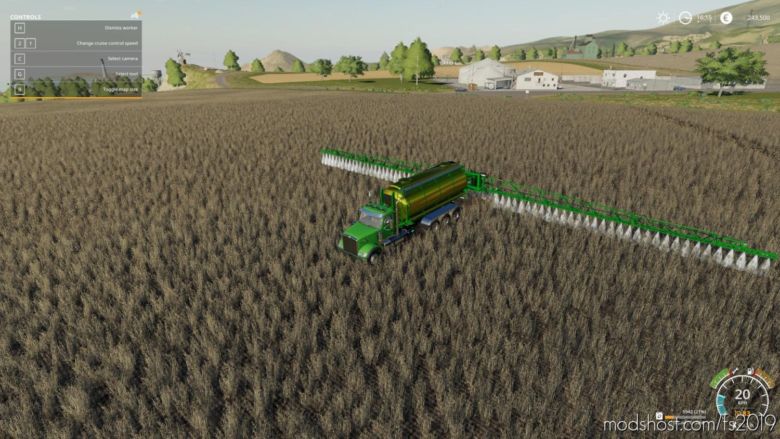 Hooklift Sprayer V1.2 for Farming Simulator 2019