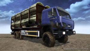 Kamaz-43110, 43118 Truck for MudRunner