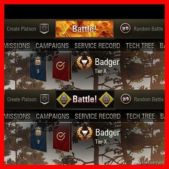 40 Battle Buttons [1.7.1.0] for World of Tanks
