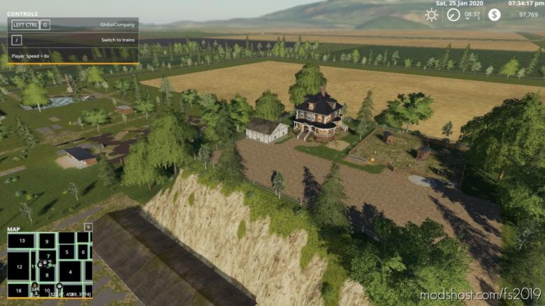 Wild West 16X Map for Farming Simulator 2019