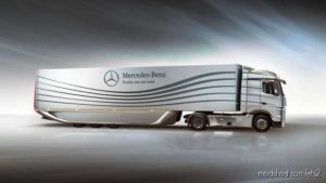 ETS2 Mod: MB Aerodynamic Trailer By AM V2.0 (Image #2)