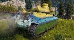 WoT Mod: Classic’s AMX 40 “LE Quack” Reskin 1.7.1.1 (Image #3)