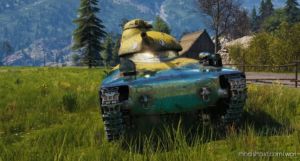 WoT Mod: Classic’s AMX 40 “LE Quack” Reskin 1.7.1.1 (Image #4)