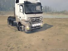 MudRunner Truck Mod: Mercedes Actros (Image #2)