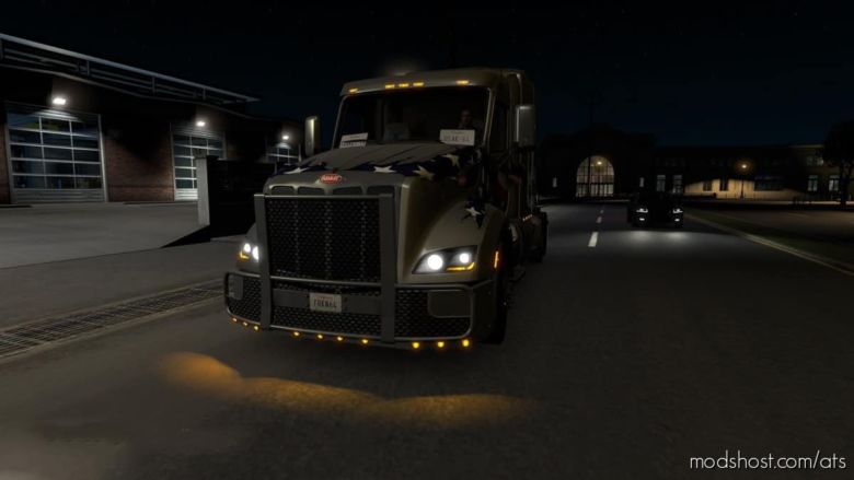 Non-Flared Vehicle Lights V3.0 for American Truck Simulator