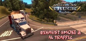 ATS Part Mod: Exhaust Smoke & AI Traffic 1.36 (Image #2)