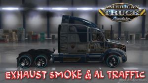 ATS Part Mod: Exhaust Smoke & AI Traffic 1.36 (Image #3)