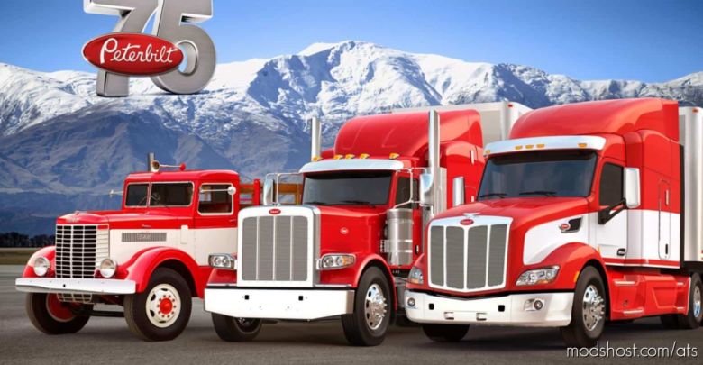 Real Engine Sounds For SCS Peterbilt Trucks V3.0 for American Truck Simulator