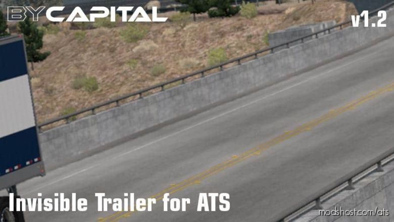 Invisible Trailer V1.2 for American Truck Simulator