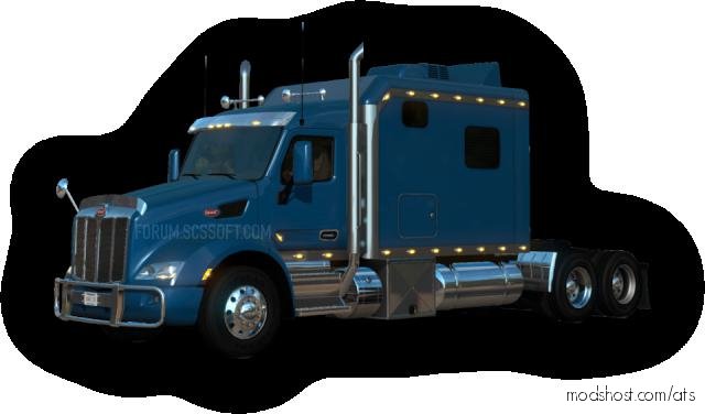 Pete 579 With 120 Custom Sleeper [1.36] for American Truck Simulator