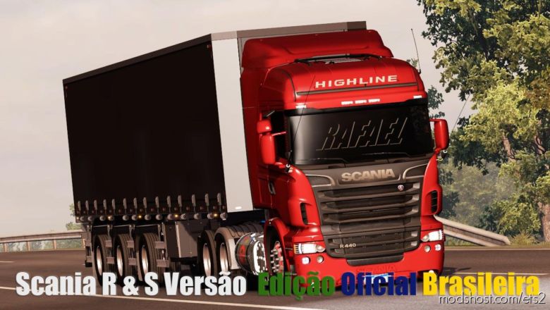 Scania R & S Brazil Edit [1.36.X] for Euro Truck Simulator 2