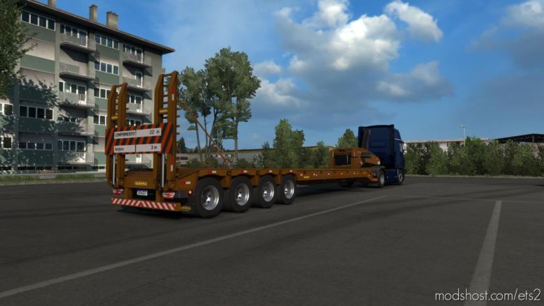 Machine Loader Trailer [1.36.X] for Euro Truck Simulator 2