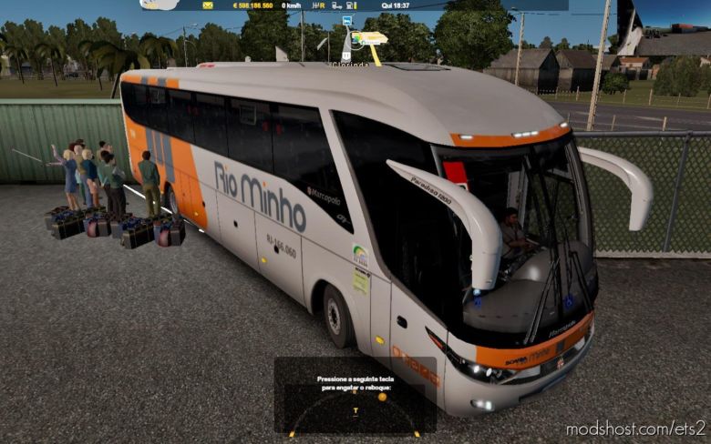 Passengers Mod For Vanilla Map [1.36.X] for Euro Truck Simulator 2