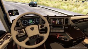 Scania S & R CMI Brown – Beige Interior [1.36.X] for Euro Truck Simulator 2