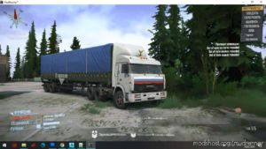 MudRunner Mod: Kamaz-54115 Mod Truckers – 1 (Image #3)