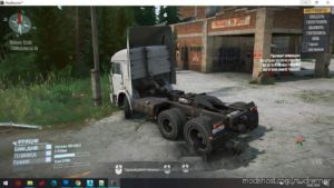 MudRunner Mod: Kamaz-54115 Mod Truckers – 1 (Image #4)