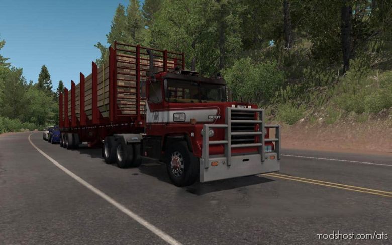 Texture + Other Sound For “Scot 2 HD” Truck for American Truck Simulator