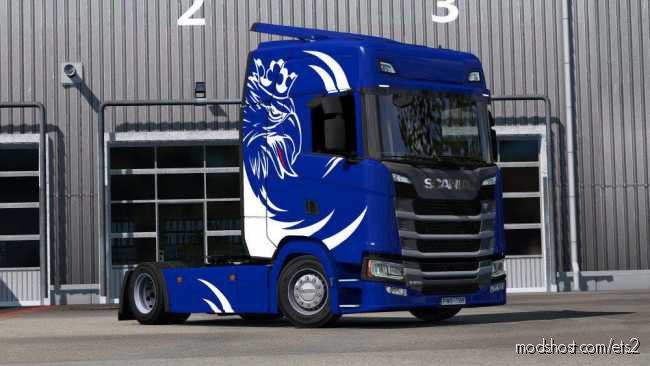 Dragicevic Style Skin For Scania S for Euro Truck Simulator 2