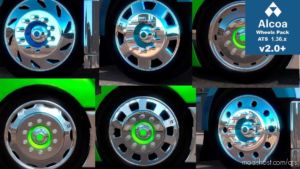 ATS Part Mod: Alcoa Huge Wheels Pack ATS 1.36.X (Image #2)