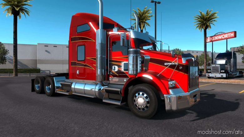 Kenworth T800 2016 Truck [1.36] V1.1 for American Truck Simulator