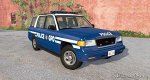 BeamNG Car Mod: Gavril Roamer Gotham City Police Department V0.1.5 (Featured)