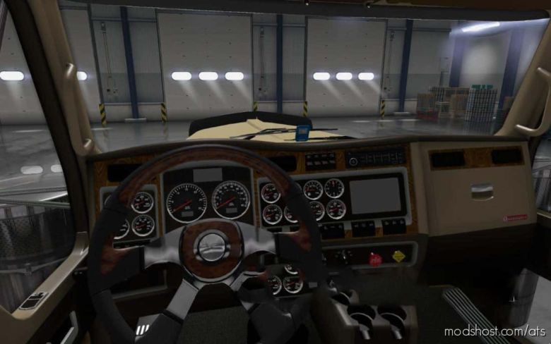 Interior Mod For Kenworth W900 Truck for American Truck Simulator