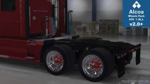 ATS Part Mod: Alcoa Huge Wheels Pack V2.0.2 1.36.X (Image #2)