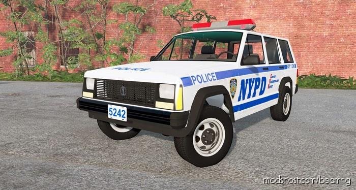 Jeep Cherokee (XJ) Police for BeamNG.drive