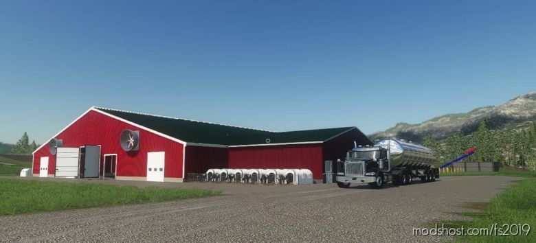 BIG COW Barn V2.0 for Farming Simulator 2019