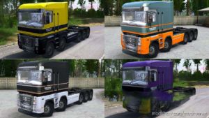 MudRunner Textures Mod: Texture Pack (16 PCS) For Renault Magnum 8×8 (Image #3)