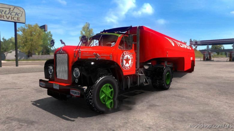 Texaco Skin Mod For Mack B62 for American Truck Simulator