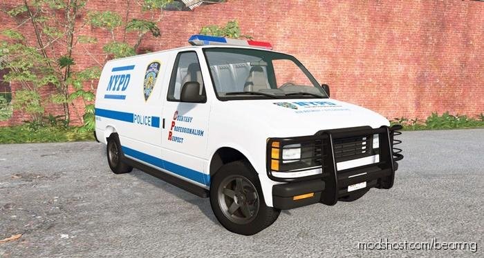 Gavril H-Series Nypd Skin V1.1 for BeamNG.drive
