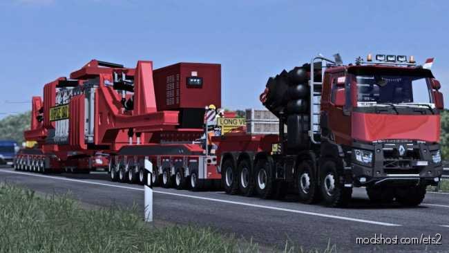 Mega Trafo Transport (Oversize) [1.36.X] for Euro Truck Simulator 2