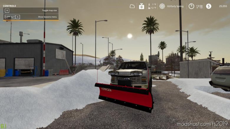 Boss Snow Plow FS19 And FS17 Modding for Farming Simulator 2019