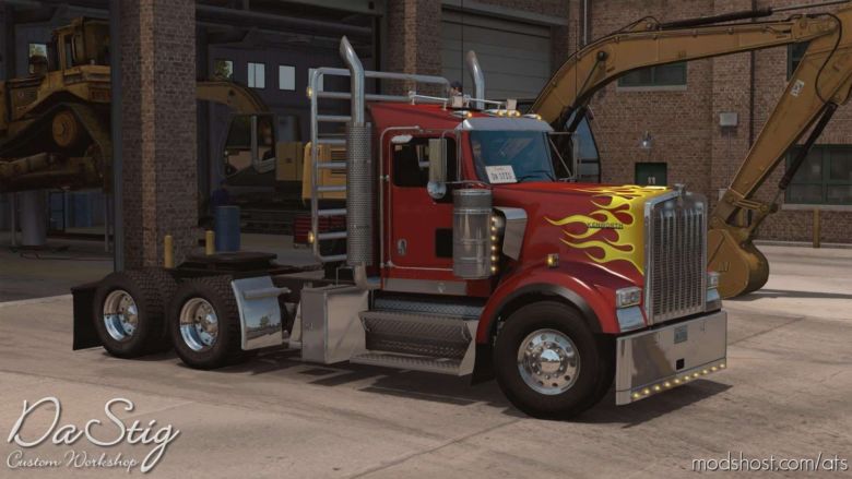 Gtm Kenworth T800 2016 Edit V0 5 2 Ats American Truck Simulator Mod Ats Mod