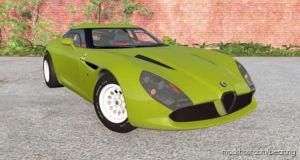 BeamNG Car Mod: Alfa Romeo TZ3 Stradale 2011 (Featured)