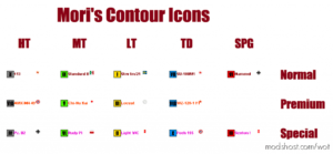 WoT Mod: Mori’s Contour Icons 1.8.0.0 (Image #6)