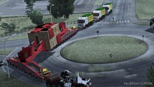 ATS Trailer Mod: Oversize Convoi Industrial Cable Reel (Image #2)