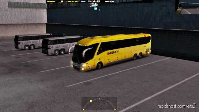 Marcopolo FC Bus G7 Volvo 6X2 V2.0 for Euro Truck Simulator 2